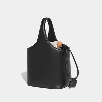 Women's Vegetable Handbag 2024 Large Capacity Bucket Commuting Fashion Shoulder Crossbody Flower Basket Bag