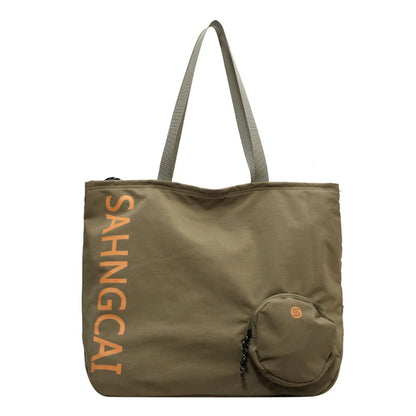 Women's Versatile Canvas Crossbody Bags Large-capacity Female Leisure Simplicity Handbags Ladies Retro Fashion Shoulder Bags