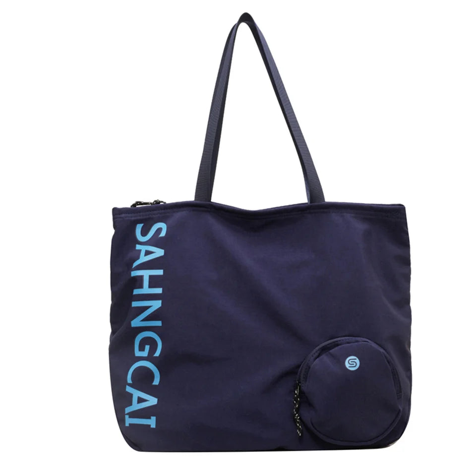 Women's Versatile Canvas Crossbody Bags Large-capacity Female Leisure Simplicity Handbags Ladies Retro Fashion Shoulder Bags