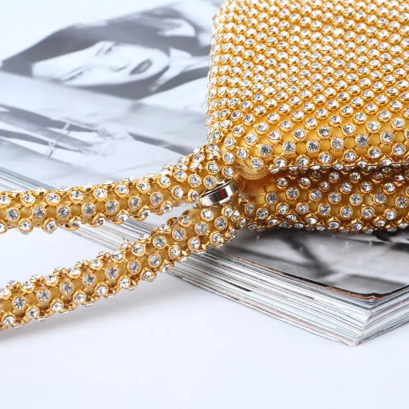 Women's for Triangle Glitter Handbag Purse Clutch Evening Luxury Bags Party Prom