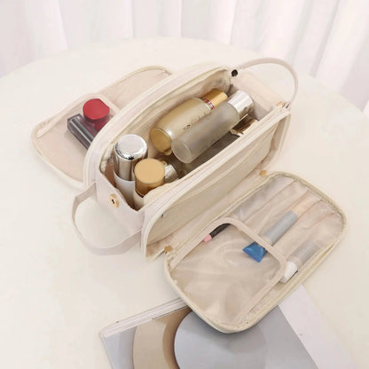 Women's portable makeup large-capacity travel new washing ladies cosmetic brush desktop storage bag