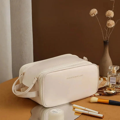 Women's portable makeup large-capacity travel new washing ladies cosmetic brush desktop storage bag