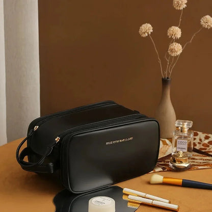 Women's portable makeup large-capacity travel new washing ladies cosmetic brush desktop storage bag