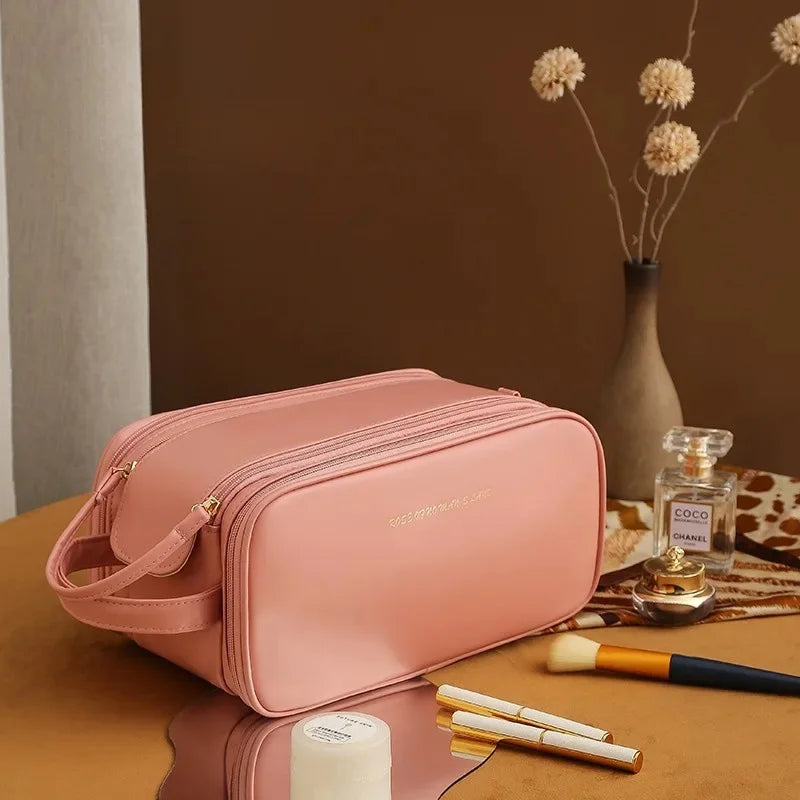 Women's portable makeup large-capacity travel new washing ladies cosmetic brush desktop storage bag