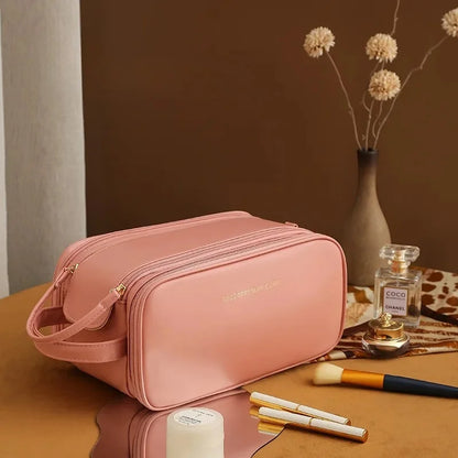 Women's portable makeup large-capacity travel new washing ladies cosmetic brush desktop storage bag