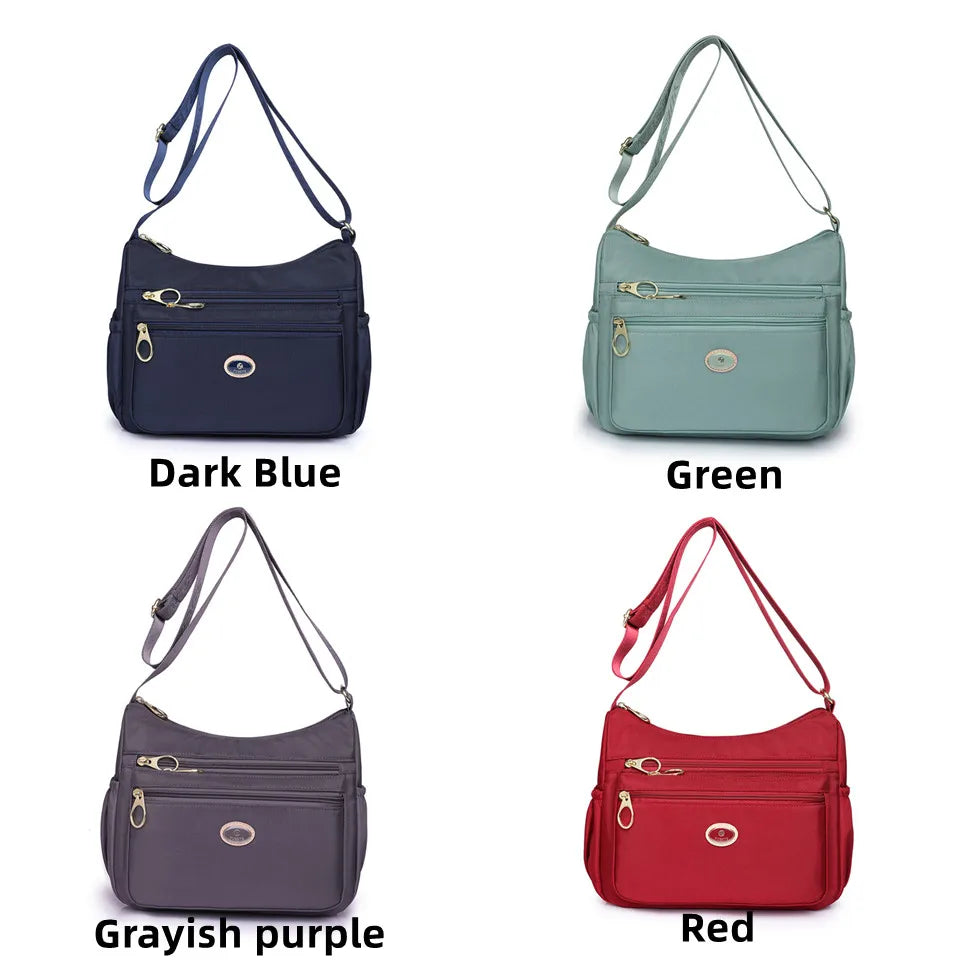 Women shoulder Bag Durable Fabric Nylon School Bag New Fashion Pretty Style Girls Crossbody Bag Female Travel Tote Handbag