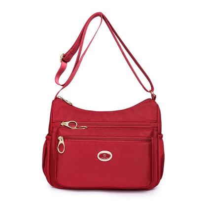 Women shoulder Bag Durable Fabric Nylon School Bag New Fashion Pretty Style Girls Crossbody Bag Female Travel Tote Handbag