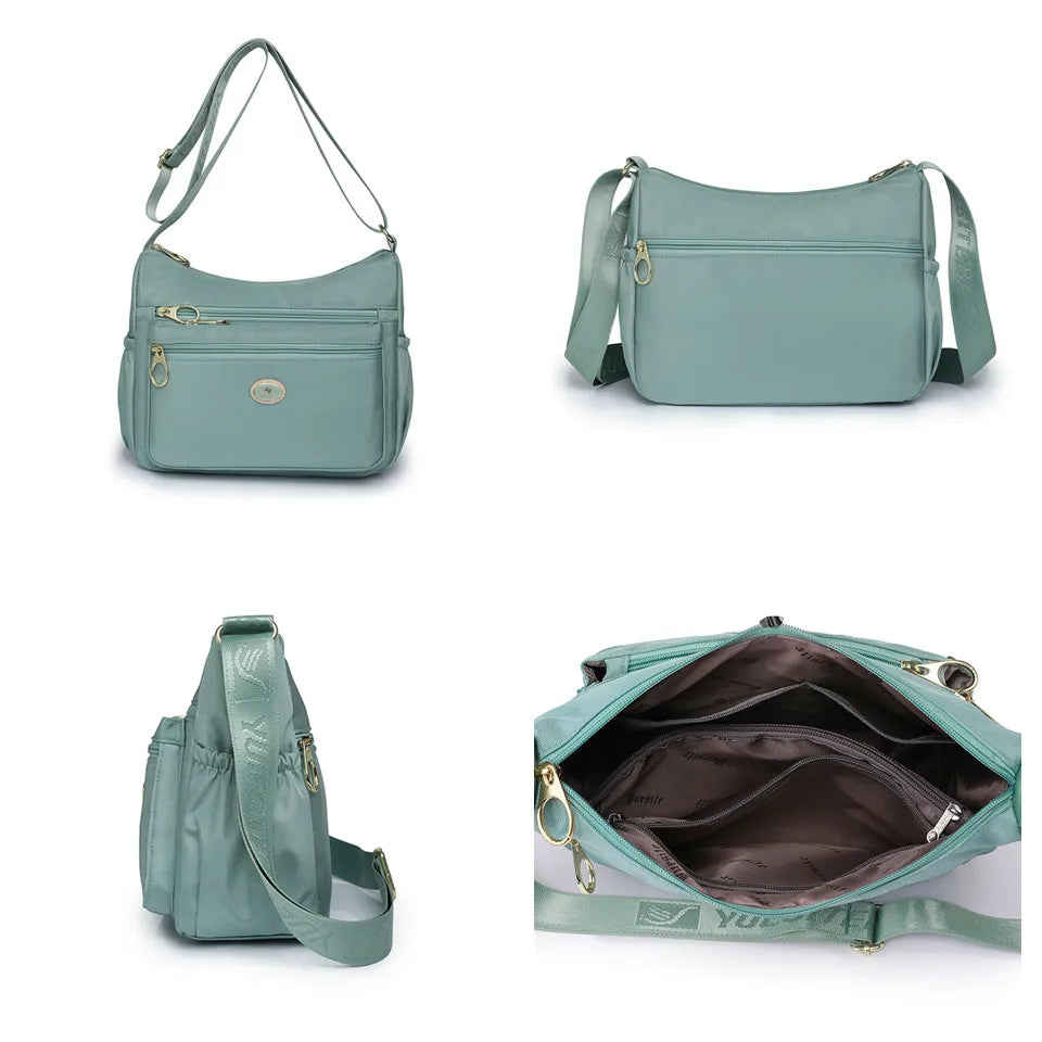 Women shoulder Bag Durable Fabric Nylon School Bag New Fashion Pretty Style Girls Crossbody Bag Female Travel Tote Handbag
