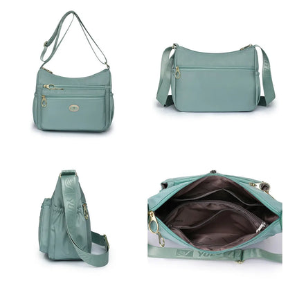Women shoulder Bag Durable Fabric Nylon School Bag New Fashion Pretty Style Girls Crossbody Bag Female Travel Tote Handbag