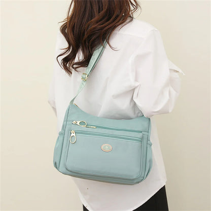 Women shoulder Bag Durable Fabric Nylon School Bag New Fashion Pretty Style Girls Crossbody Bag Female Travel Tote Handbag