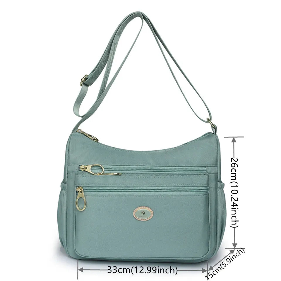 Women shoulder Bag Durable Fabric Nylon School Bag New Fashion Pretty Style Girls Crossbody Bag Female Travel Tote Handbag
