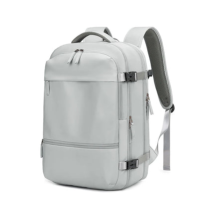 Women travel Backpack Teenage girl  Expanded 39L Business Laptop Backpack With Dry wet bag 16inch waterproof school Backpack