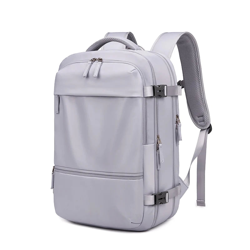 Women travel Backpack Teenage girl  Expanded 39L Business Laptop Backpack With Dry wet bag 16inch waterproof school Backpack
