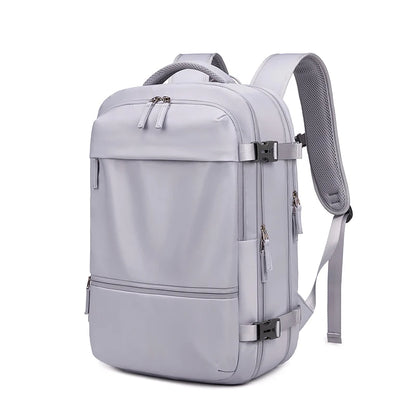 Women travel Backpack Teenage girl  Expanded 39L Business Laptop Backpack With Dry wet bag 16inch waterproof school Backpack