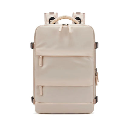 Women travel Backpack Teenage girl USB charging Business Laptop Backpack With shoe bag 15.6 inch waterproof school Backpack