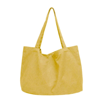 Womens Canvas Bags Female Solid Casual Handbags Girl Large Capacity Shoulder Bag