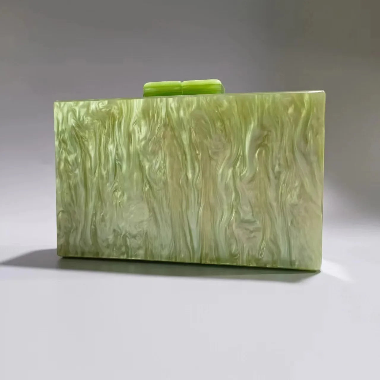 Womens Dinner Bag Pearlescent Acrylic One-shoulder Cross-body Wedding Banquet Clutch Bags High Quality Versatile Simple Style