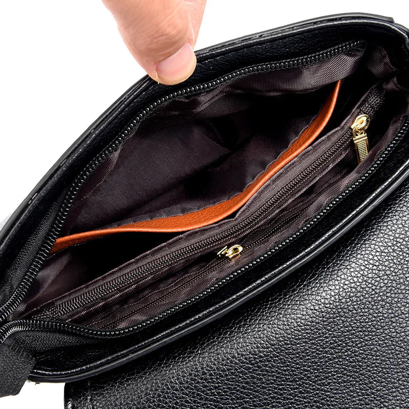 Womens Leather Shoulder Bag for Women famous Designer Crossbody Bag High quality Luxury Soft Sheepskin Bag Sac a main Tote Bag