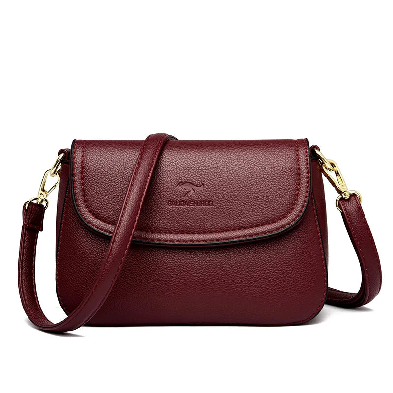 Womens Leather Shoulder Bag for Women famous Designer Crossbody Bag High quality Luxury Soft Sheepskin Bag Sac a main Tote Bag