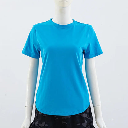 Womens Short Sleeve T-Shirt Base Layer Short Sleeve T-Shirt