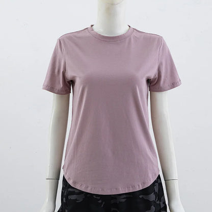 Womens Short Sleeve T-Shirt Base Layer Short Sleeve T-Shirt