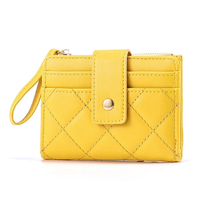Womens Zipper Wallet for PU Leather Fashion Card Holder Girl Student Coin Purses Handbags Ladies Short Purse
