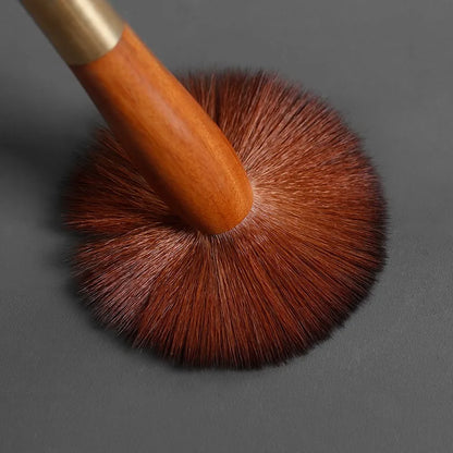 Wooden Handmade Tea Brush Teapot Pen Natural Wood Tea Accessories Cleaning Brush Dual Use Handle Tea Needle Tea Knife