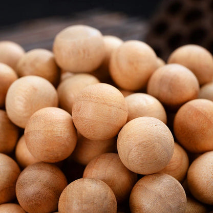 Wooden Mothball Camphor Balls Natural Cedar Wardrobe Clothes Drawer Pest Insect Control Bug Repellent Prevent Mildew Moisture
