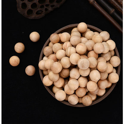 Wooden Mothball Camphor Balls Natural Cedar Wardrobe Clothes Drawer Pest Insect Control Bug Repellent Prevent Mildew Moisture