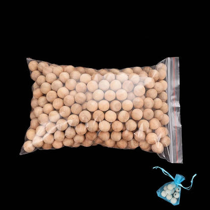 Wooden Mothball Camphor Balls Natural Cedar Wardrobe Clothes Drawer Pest Insect Control Bug Repellent Prevent Mildew Moisture