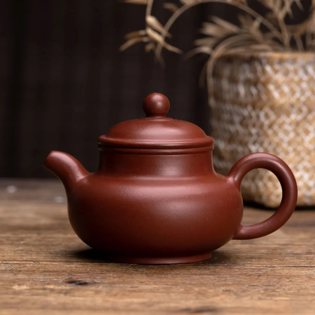 Wooden fish yixing dahongpao recommended pot level pot pan kung fu tea set little teapot household pure manual ores