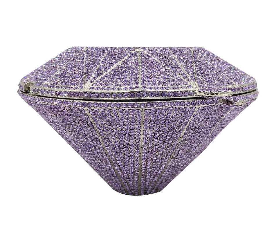 XIYUAN Women Wedding clutch Purse Party Bag Luxury Rhinestone Evening Bags Ladies Chain Wristlets Bags Famale Soiree Clutch Bag