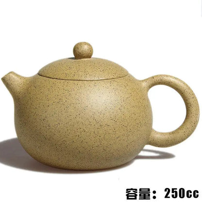Xi Shi Authentic Yixing Teapot Famous Handmade Original Mine Purple Mud Kung Fu Tea Sesame Pot 250ml Free Shipping