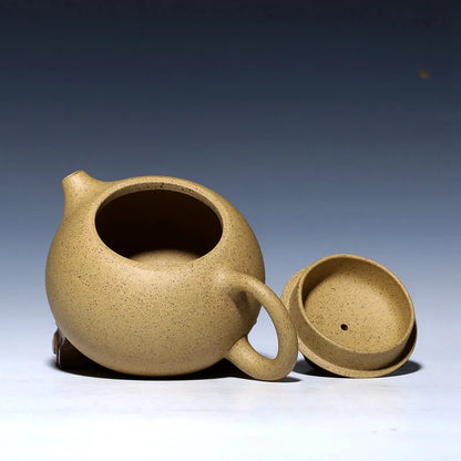 Xi Shi Authentic Yixing Teapot Famous Handmade Original Mine Purple Mud Kung Fu Tea Sesame Pot 250ml Free Shipping