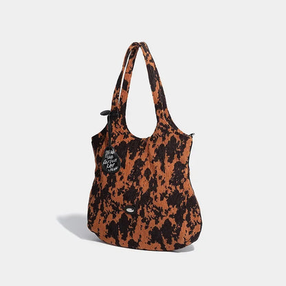 Xiangli 2024 new niche design large capacity women's fashion retro casual shoulder trend tote bag