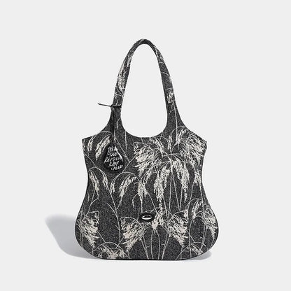 Xiangli 2024 new niche design large capacity women's fashion retro casual shoulder trend tote bag