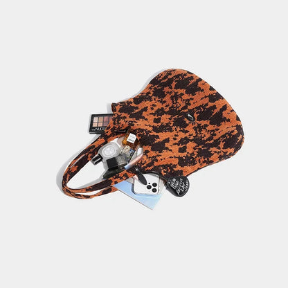 Xiangli 2024 new niche design large capacity women's fashion retro casual shoulder trend tote bag