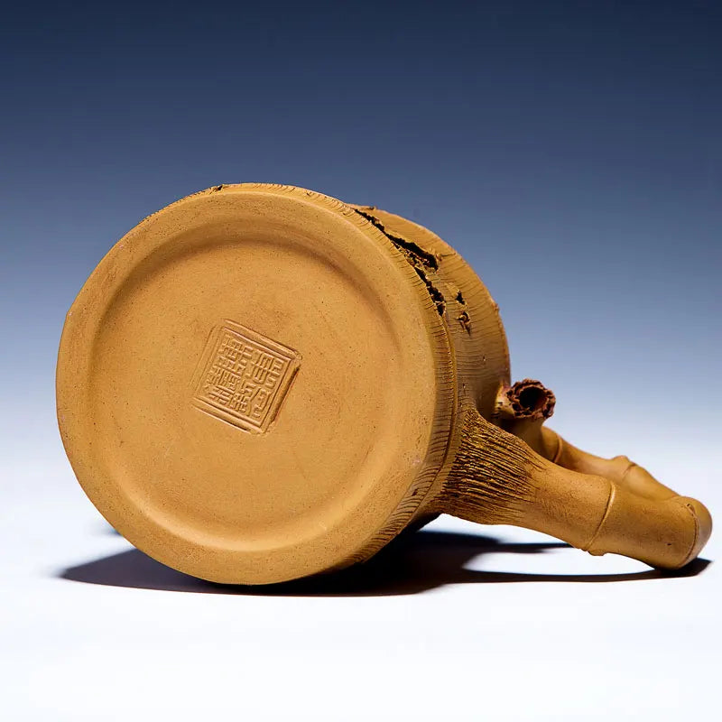 Xuandiao Kiln Yixing Bamboo Segment Household Tea Set Tea Serving Pot Fair Cup Pure Handmade Kung Fu Teapot Set
