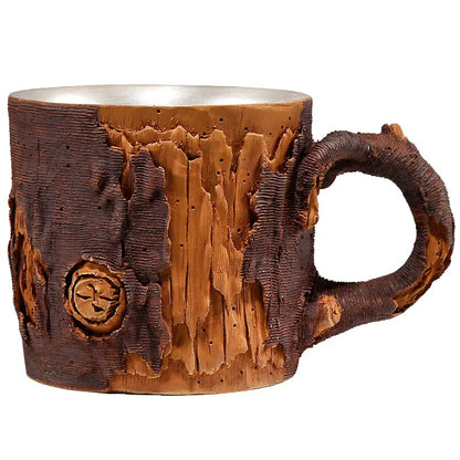 Xuandiao Kiln Yixing Silvering Plated Cup Boccaro Cup Pure Handmade Cup with Handle Small Teacup Single Tea Cup Master Cup Bowl