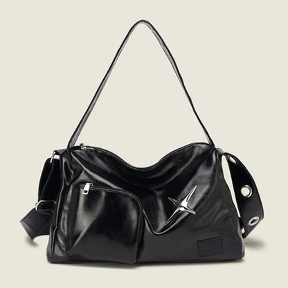Y2k Shoulder Bag Commute Bag Handbag Casual Shopping Tote Bag for Travel, Work