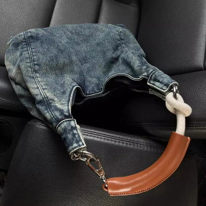 Y2k Vintage Casual Denim Tote Bags For Women Large Capacity Practical Underarm Shoulder Handbags 2024 New Niche Travel Bag