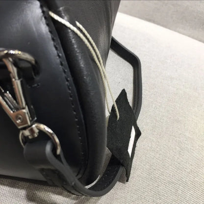 Y2k Vintage Genuine Leather Crossbody Bags for Women Fashion Casual Shoulder Bags 2024 Trend New Zipper Women's Handbags