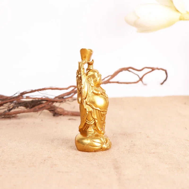 Yangtongji manufacturer wholesales pure copper juyuanbao Buddha Maitreya Buddha Laughing Buddha ornaments and entrusted Yuanbao