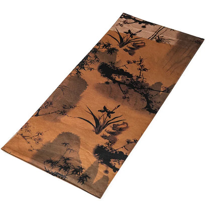 Yarn Tea Mat Red Cloud Yarn Small Tea Seats Chinese Zen Gupu Tea Tray Mat Advanced Table Runner Tablecloth Tea Towel Tea Napkin