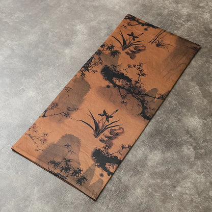 Yarn Tea Mat Red Cloud Yarn Small Tea Seats Chinese Zen Gupu Tea Tray Mat Advanced Table Runner Tablecloth Tea Towel Tea Napkin