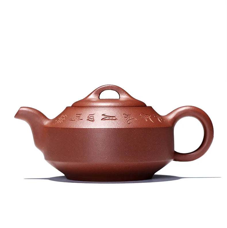 Yishuitang Yixing purple clay teapot raw ore pure manual Teapot Set household 92 bottom trough qinghanjun teapot 310c
