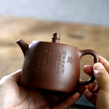 Yishuitang Yixing raw ore pure handmade purple clay teapot