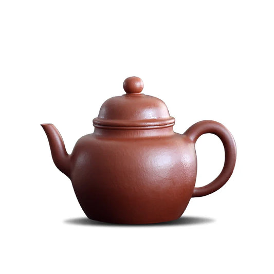 Yishuitang Yixing raw ore purple clay teapot pure handmade small coal kiln zhunigong lamp pot with a height of 190ml