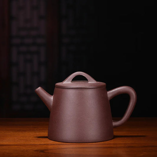 Yixing Authentic Famous Handmade Purple Sand Pot, Raw Ore Purple Mud High Stone Scoop, Zisha Teapot, Handmade Pot