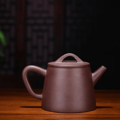 Yixing Authentic Famous Handmade Purple Sand Pot, Raw Ore Purple Mud High Stone Scoop, Zisha Teapot, Handmade Pot